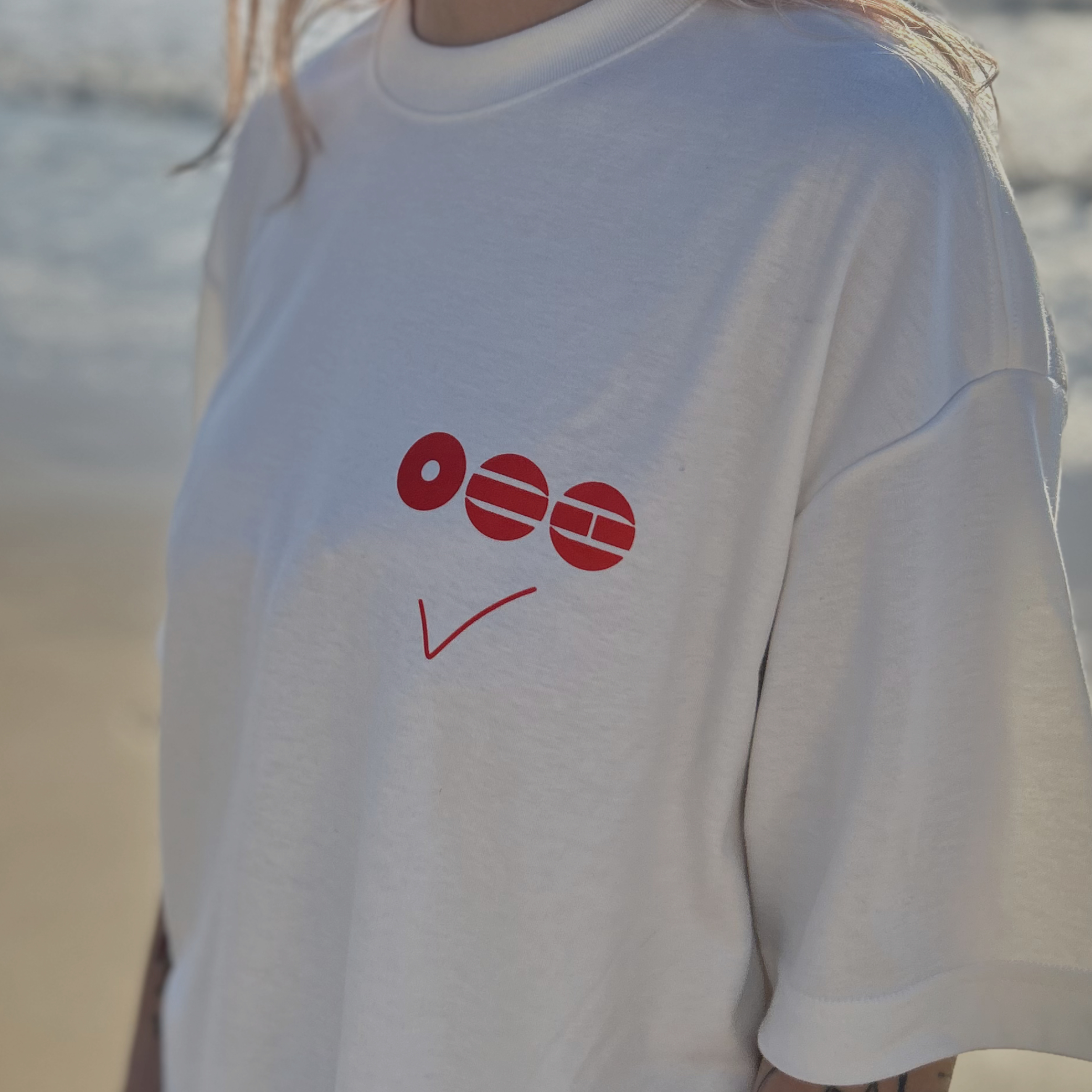 Camiseta Oversized ARIRANG - GRUPO – Off White - Imagem 4