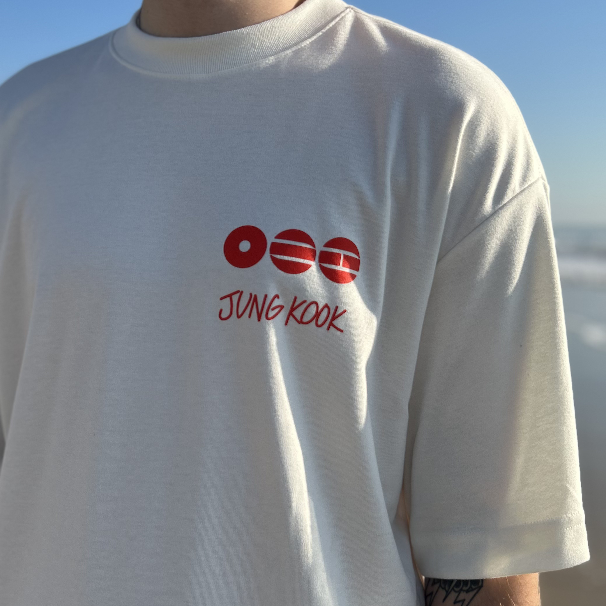 Camiseta Oversized ARIRANG – Off White - Imagem 4