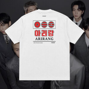 Camiseta Oversized ARIRANG – Off White