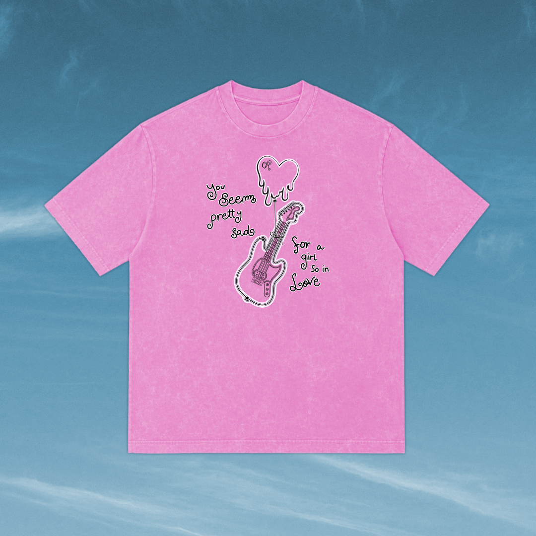 Camiseta Olivia - You Seem Pretty Sad for a Girl So in Love - Imagem 3