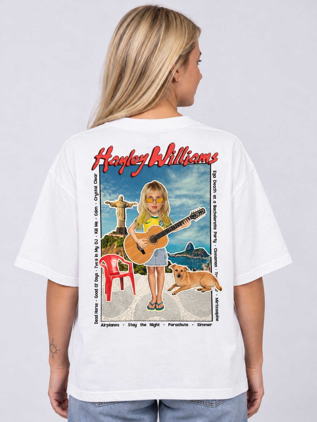 Camiseta Hayley Williams - Colagem